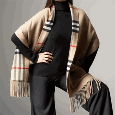 burberry silk bathrobe|burberry poncho shawl pockets helene.